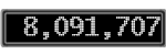The GaugeControl contains 1 gauge with values: (8,090,933).