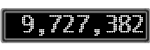 The GaugeControl contains 1 gauge with values: (9,726,294).