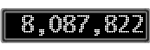 The GaugeControl contains 1 gauge with values: (8,087,556).