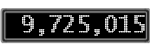 The GaugeControl contains 1 gauge with values: (9,724,885).