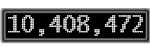 The GaugeControl contains 1 gauge with values: (10,408,244).