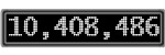 The GaugeControl contains 1 gauge with values: (10,408,271).