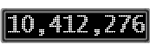The GaugeControl contains 1 gauge with values: (10,411,938).