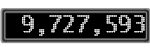 The GaugeControl contains 1 gauge with values: (9,727,102).