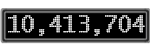 The GaugeControl contains 1 gauge with values: (10,411,937).