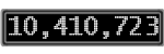 The GaugeControl contains 1 gauge with values: (10,410,750).