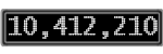 The GaugeControl contains 1 gauge with values: (10,411,988).