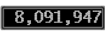 The GaugeControl contains 1 gauge with values: (8,091,573).
