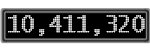 The GaugeControl contains 1 gauge with values: (10,411,346).