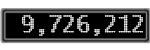 The GaugeControl contains 1 gauge with values: (9,725,917).