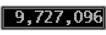 The GaugeControl contains 1 gauge with values: (9,722,092).