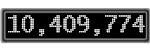 The GaugeControl contains 1 gauge with values: (10,408,058).