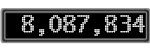 The GaugeControl contains 1 gauge with values: (8,087,588).