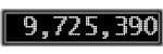 The GaugeControl contains 1 gauge with values: (9,725,170).