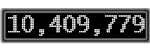 The GaugeControl contains 1 gauge with values: (10,409,490).