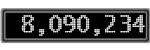 The GaugeControl contains 1 gauge with values: (8,090,166).
