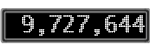 The GaugeControl contains 1 gauge with values: (9,727,275).