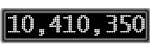 The GaugeControl contains 1 gauge with values: (10,410,093).