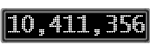 The GaugeControl contains 1 gauge with values: (10,411,155).