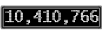 The GaugeControl contains 1 gauge with values: (10,410,477).