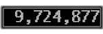 The GaugeControl contains 1 gauge with values: (9,724,497).