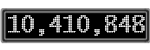 The GaugeControl contains 1 gauge with values: (10,410,477).