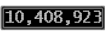 The GaugeControl contains 1 gauge with values: (10,408,873).
