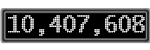 The GaugeControl contains 1 gauge with values: (10,407,590).