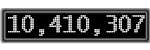 The GaugeControl contains 1 gauge with values: (10,410,322).