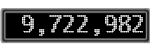 The GaugeControl contains 1 gauge with values: (9,721,990).