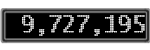 The GaugeControl contains 1 gauge with values: (9,726,297).