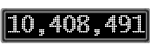 The GaugeControl contains 1 gauge with values: (10,408,251).