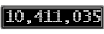 The GaugeControl contains 1 gauge with values: (10,410,892).