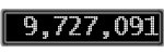 The GaugeControl contains 1 gauge with values: (9,726,291).