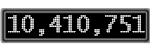 The GaugeControl contains 1 gauge with values: (10,410,528).