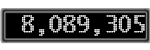The GaugeControl contains 1 gauge with values: (8,089,167).
