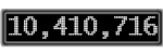 The GaugeControl contains 1 gauge with values: (10,410,527).