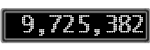 The GaugeControl contains 1 gauge with values: (9,725,169).