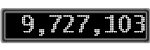 The GaugeControl contains 1 gauge with values: (9,726,300).