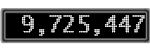 The GaugeControl contains 1 gauge with values: (9,725,170).