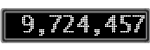 The GaugeControl contains 1 gauge with values: (9,724,196).