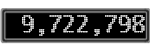 The GaugeControl contains 1 gauge with values: (9,722,316).
