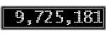 The GaugeControl contains 1 gauge with values: (9,724,987).