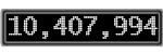 The GaugeControl contains 1 gauge with values: (10,407,630).