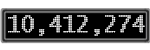 The GaugeControl contains 1 gauge with values: (10,411,937).
