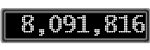 The GaugeControl contains 1 gauge with values: (8,091,575).