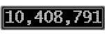 The GaugeControl contains 1 gauge with values: (10,408,298).