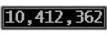 The GaugeControl contains 1 gauge with values: (10,412,162).