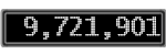 The GaugeControl contains 1 gauge with values: (9,721,599).