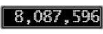 The GaugeControl contains 1 gauge with values: (8,087,606).